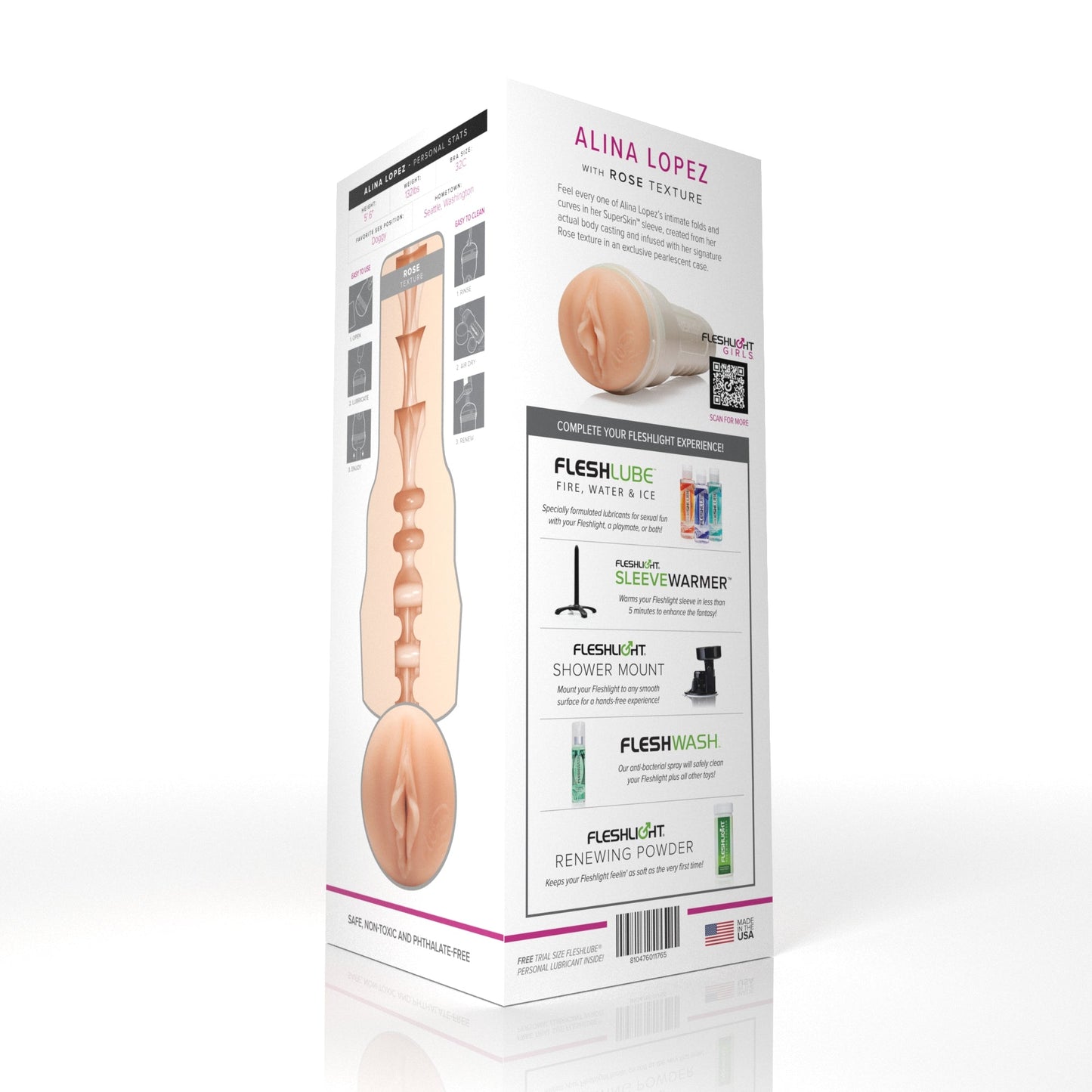 Alina Lopez Fleshlight Blush (Butt) With Case Fleshlight