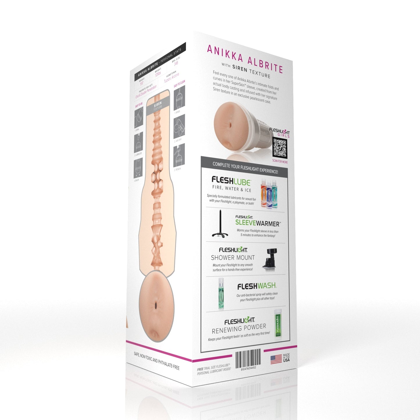 Anikka Albrite Fleshlight Goddess (Lady) With case Fleshlight
