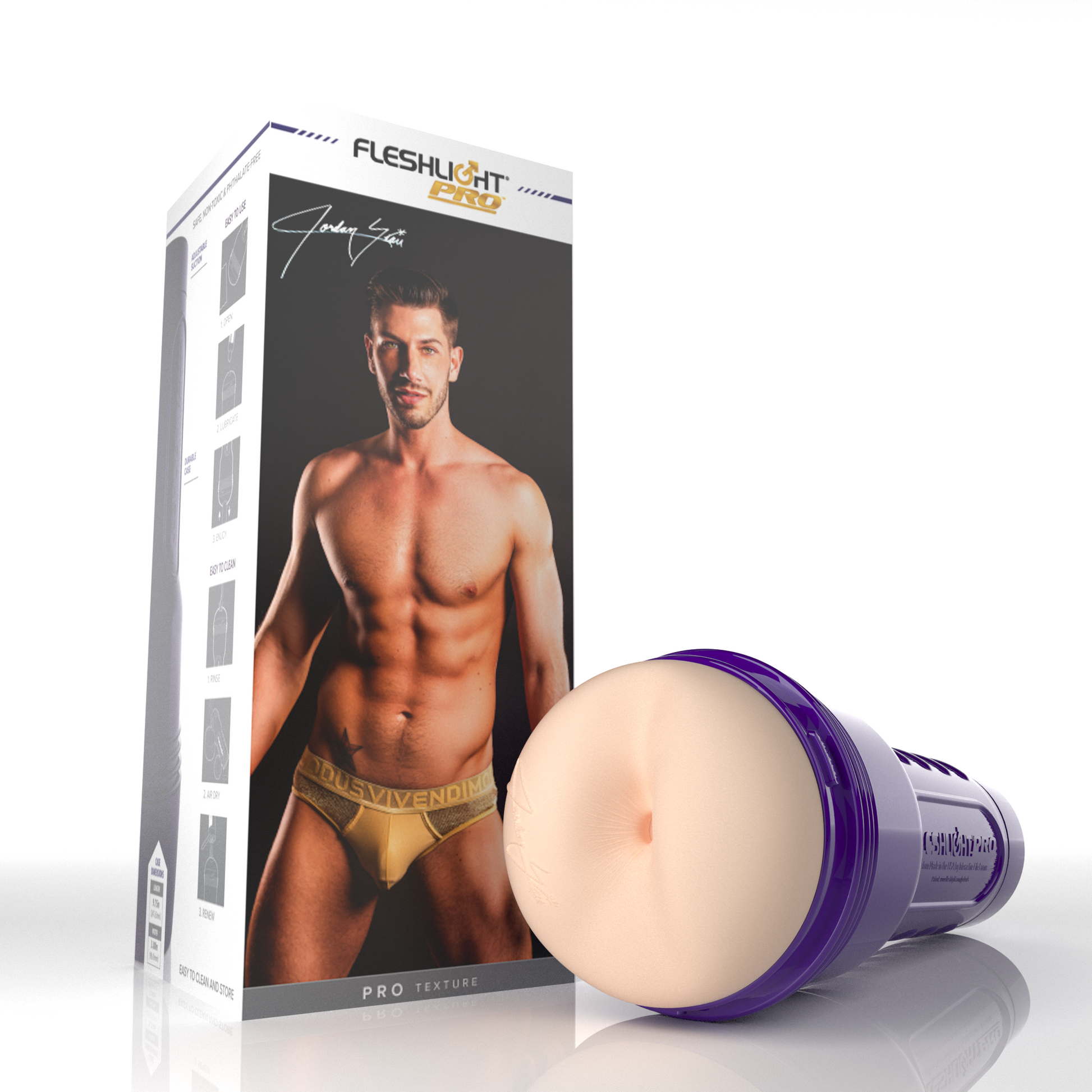 Jordan Starr Butt Fleshlight Allure With Case 150Fleshlight