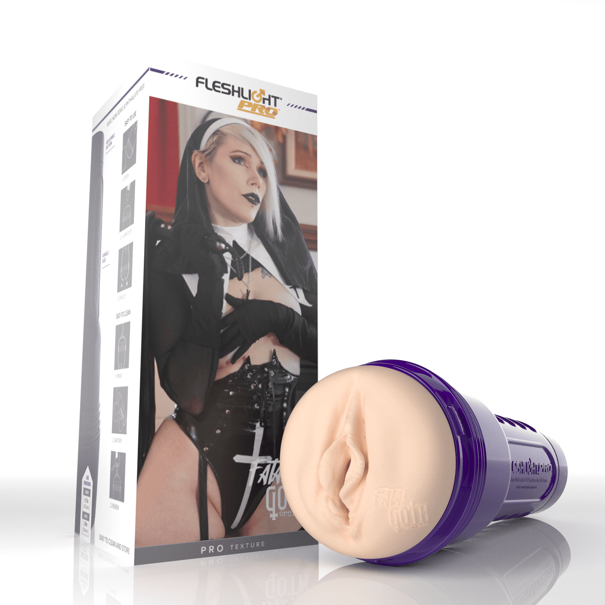 FatalGoth Fleshlight Goth Gobbler Allure Fleshlight