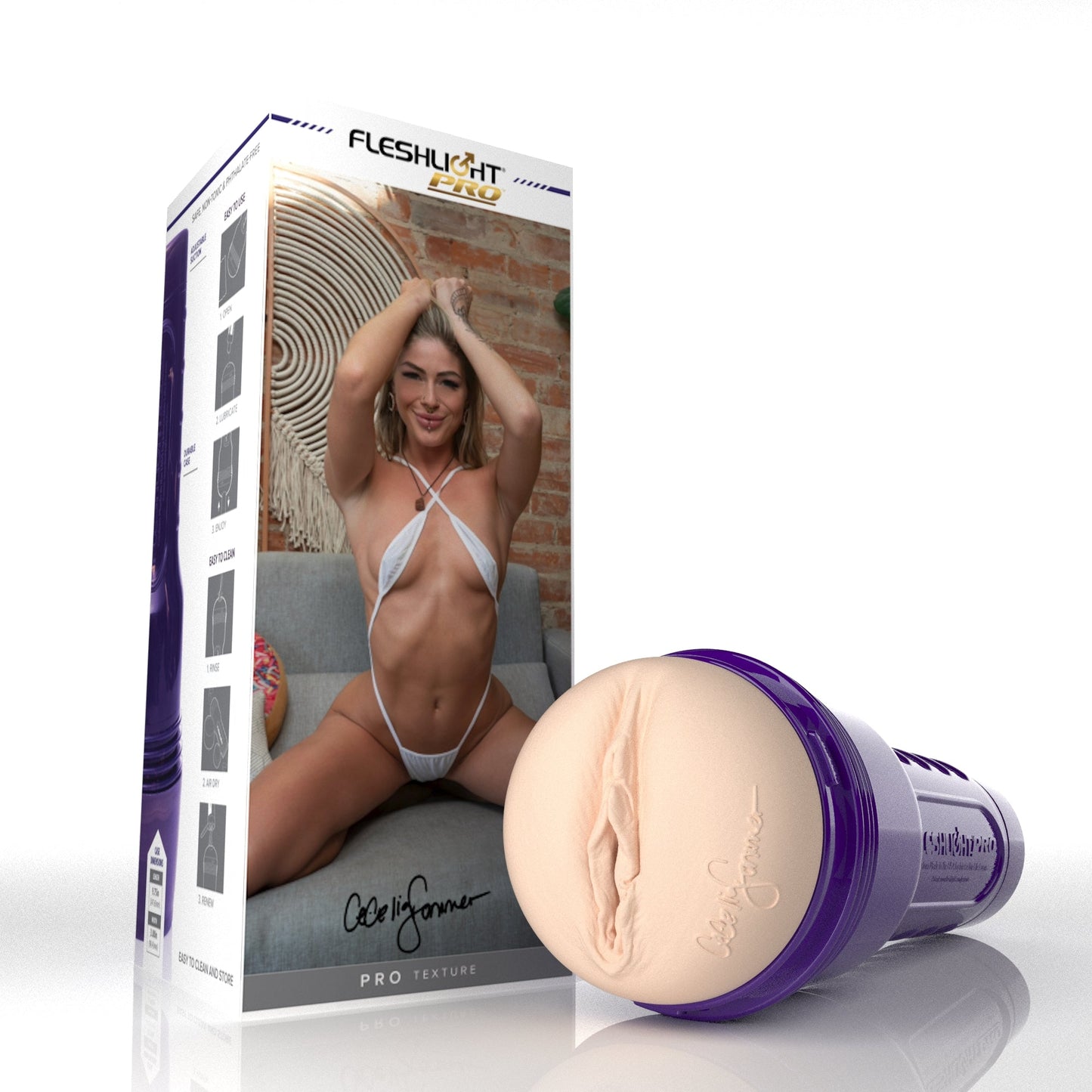 Cecelia Sommer Lady Fleshlight Allure With Case 150Fleshlight