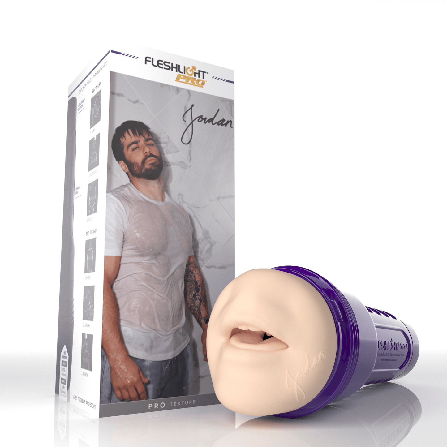 Brandt's Boy Jordan Fleshlight Allure 150 With CaseFleshlight