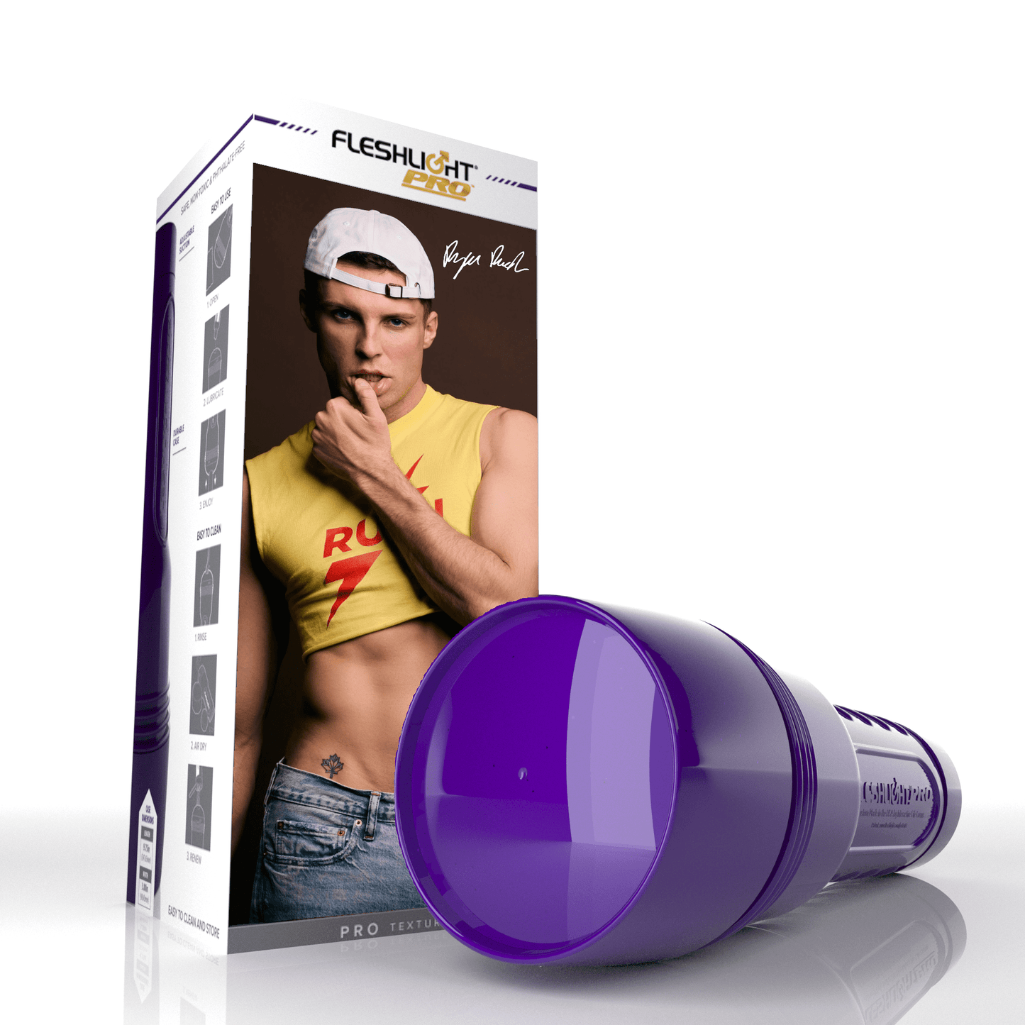 Ryan Rush Deep Throat Allure With Case 150Fleshlight