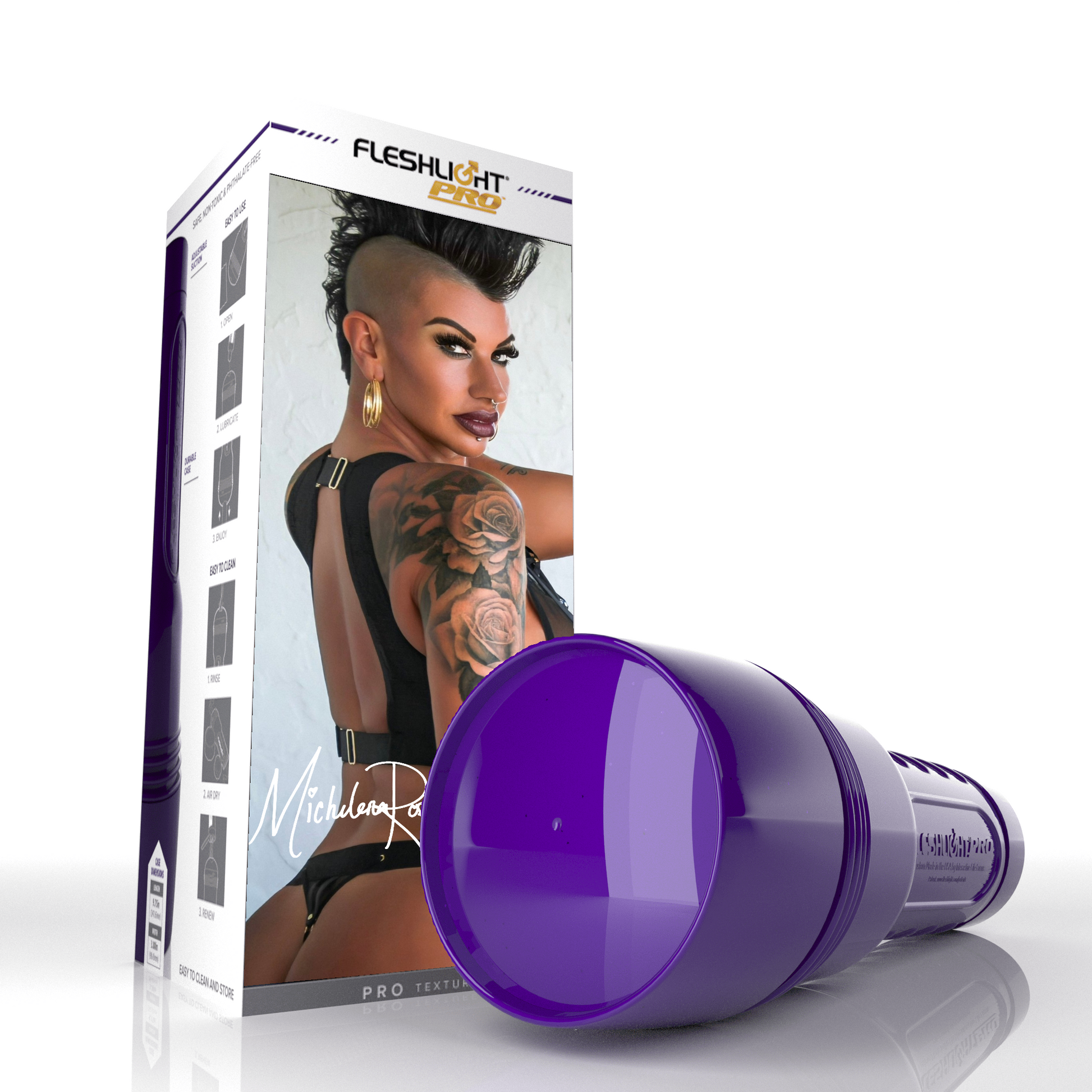 Michelena Rose Fleshlight: Intoxicating Lady Allure With Case Fleshlight
