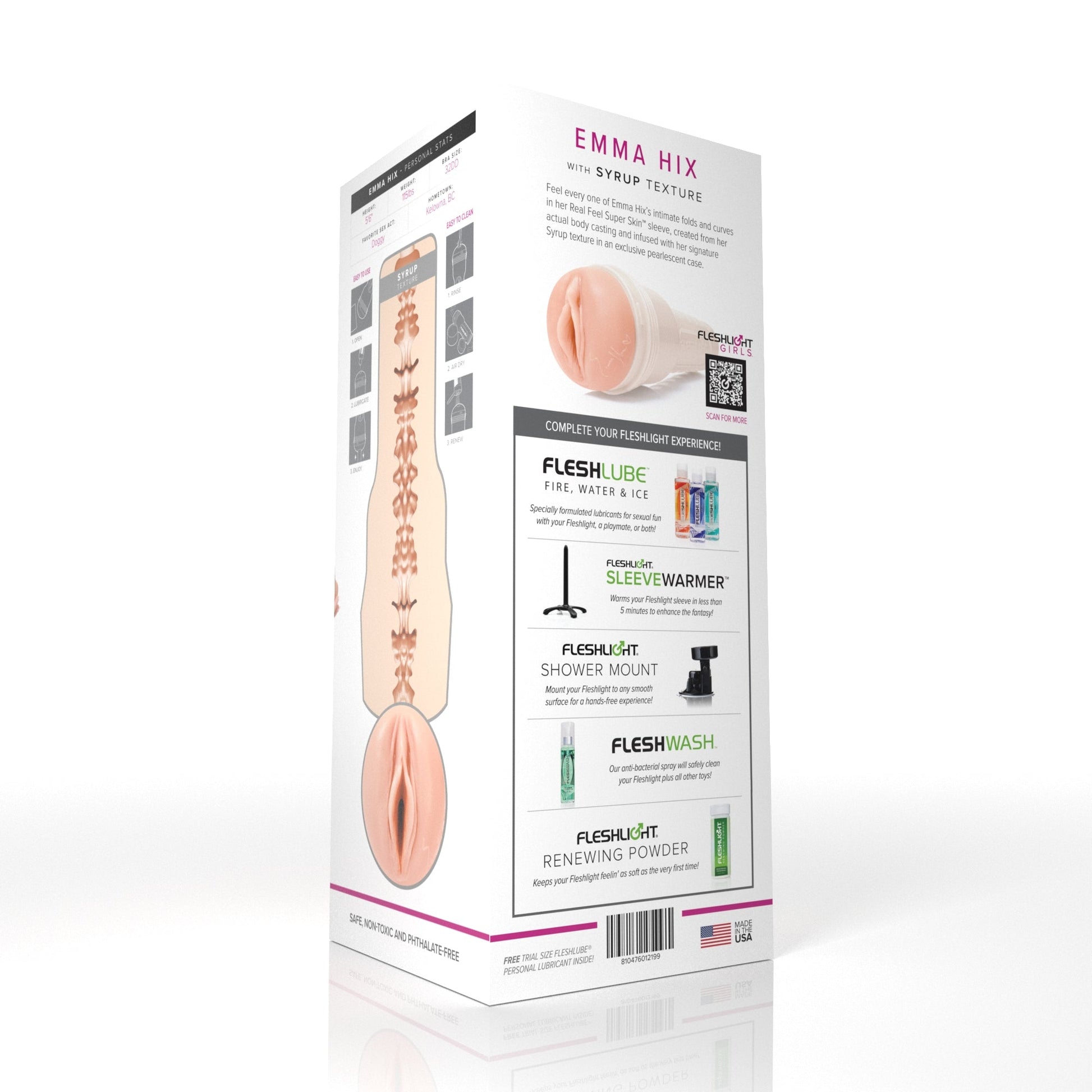 Emma Hix Fleshlight Bacon (Butt) With case Fleshlight