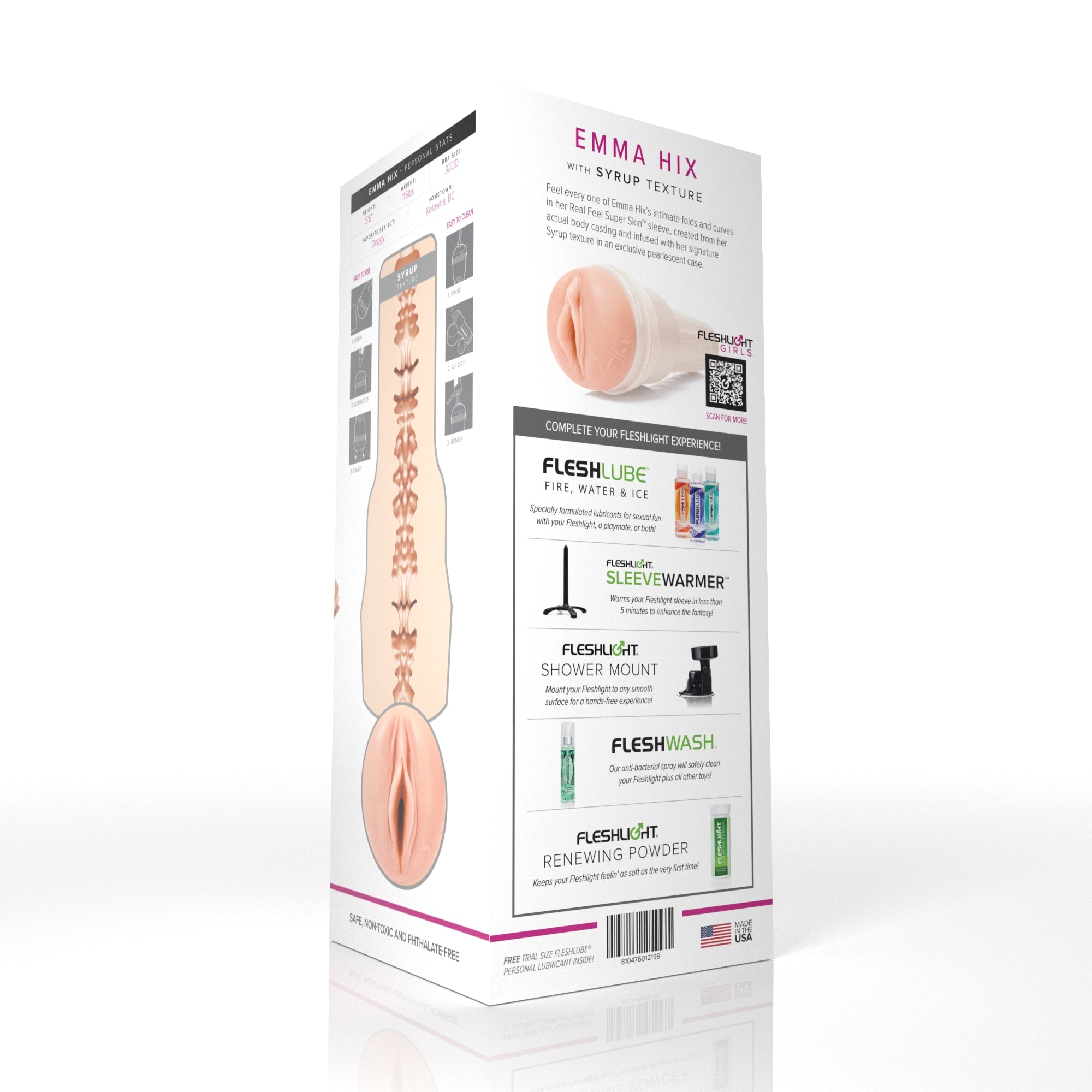 Emma Hix Fleshlight Bacon (Butt) With case Fleshlight