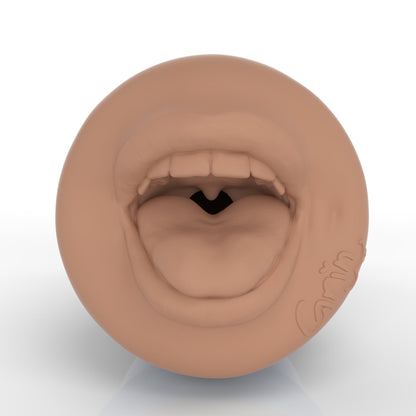 KawaiiGrin Fansly Fleshlight: Fox Girl Face Fuck with Fangs! Exclusive Mouth Fleshlight