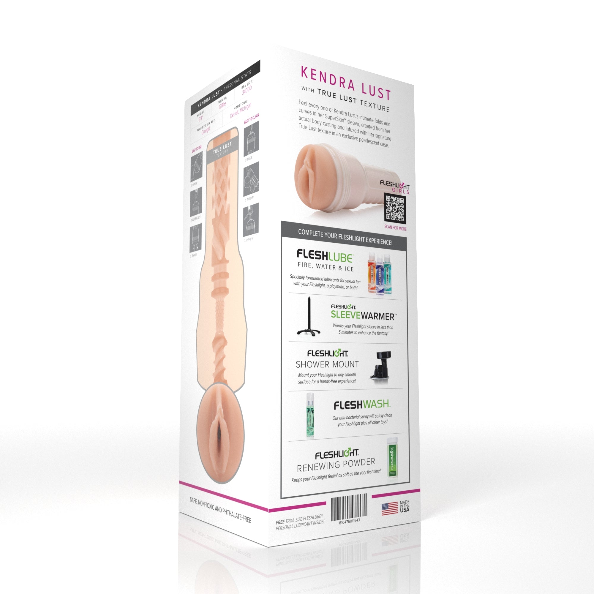 Kendra Lust Fleshlight Booty Lust (Butt) With case Fleshlight