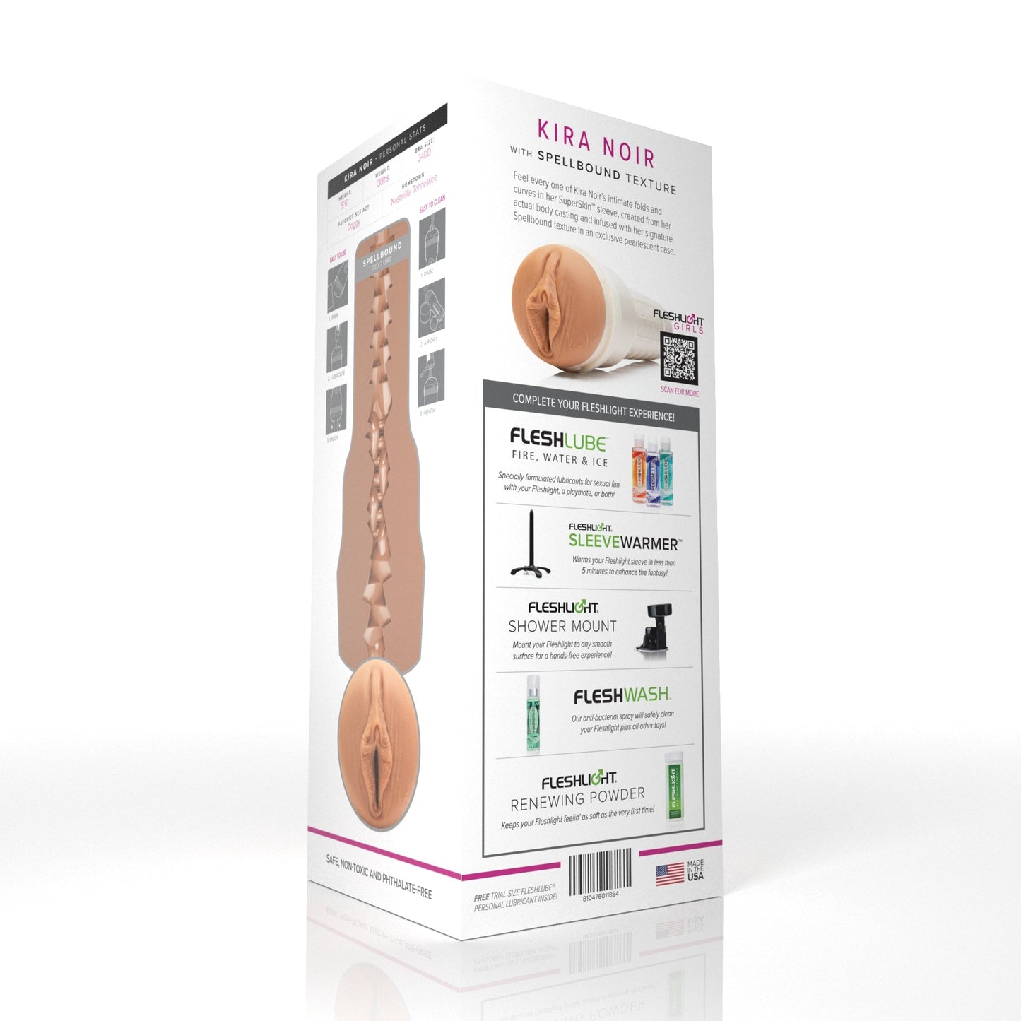 Kira Noir Fleshlight Bewitched (Butt) With case Fleshlight