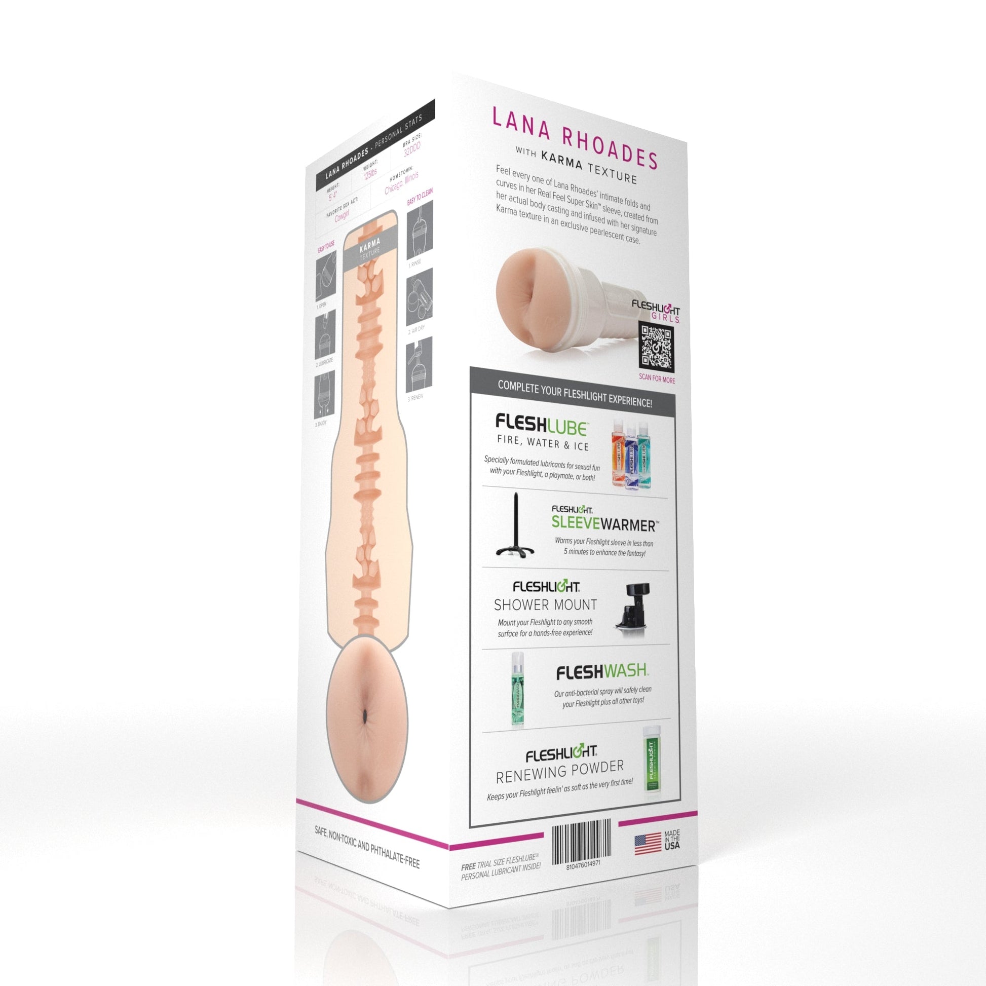 Lana Rhoades Fleshlight Karma (Butt) With case Fleshlight