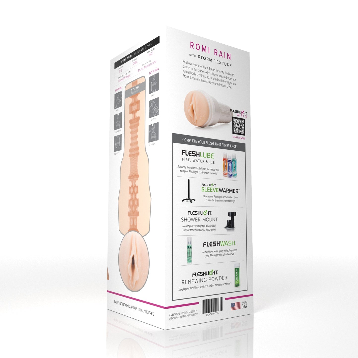 Romi Rain Fleshlight Tempest (Butt) With case Fleshlight