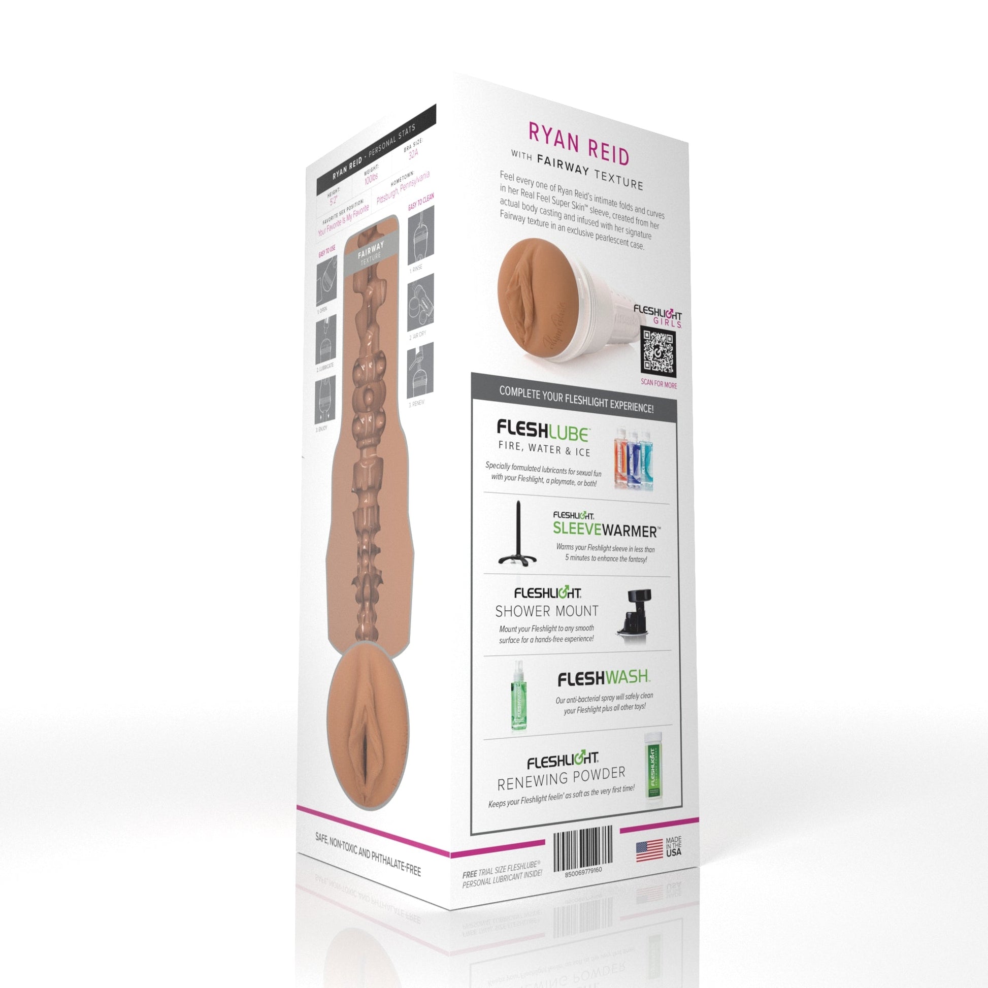 Ryan Reid Fleshlight Rough (Butt) Without Case Fleshlight